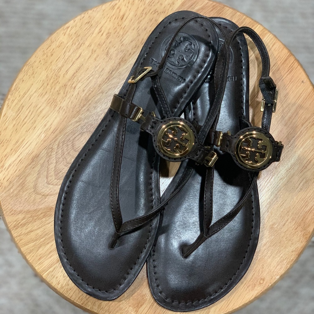 Tory Burch Sandals Ali-Anteka Baby Leather